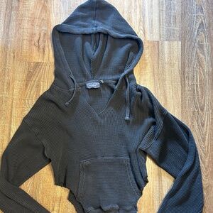 Urban Outfitters Cropped Hoodie